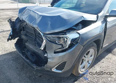 2019 GMC Terrain Sle из США, поврежденный, VIN 3GKALMEV8KL256193